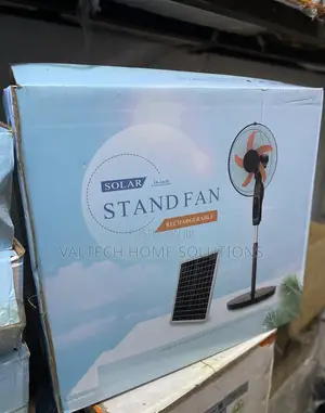 16-Inch Solar Standing Fan – Rechargeable Energy Saving