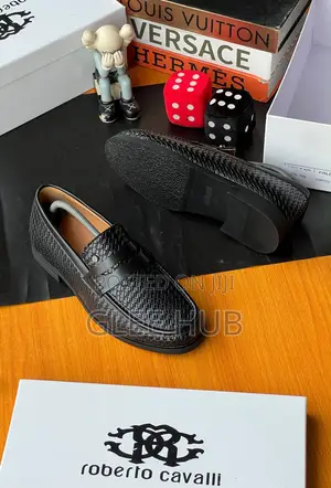 Woven Leather Loafers