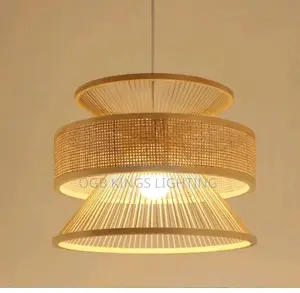 Vintage Handmade Hemp Rope Chandelier B B Restaurant Bar Cafe Dining
