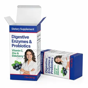 Cardboard Paper Boxes for Medicine and Supplement Bottles