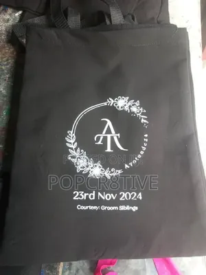 Custom Branded Tote Bag Printing in Lagos