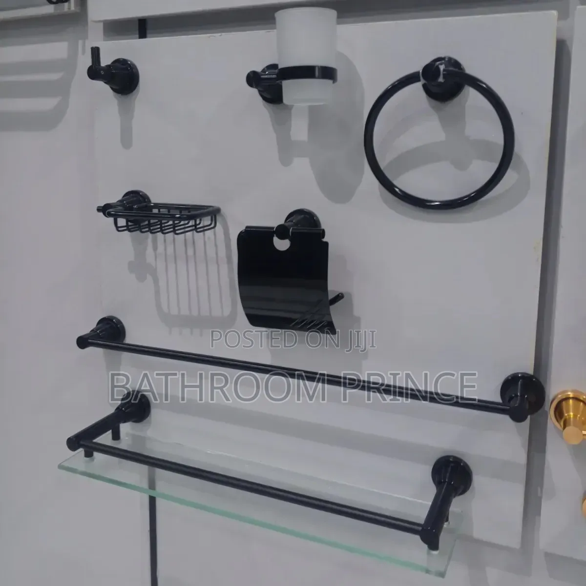 Original Black Bathroom Accessories