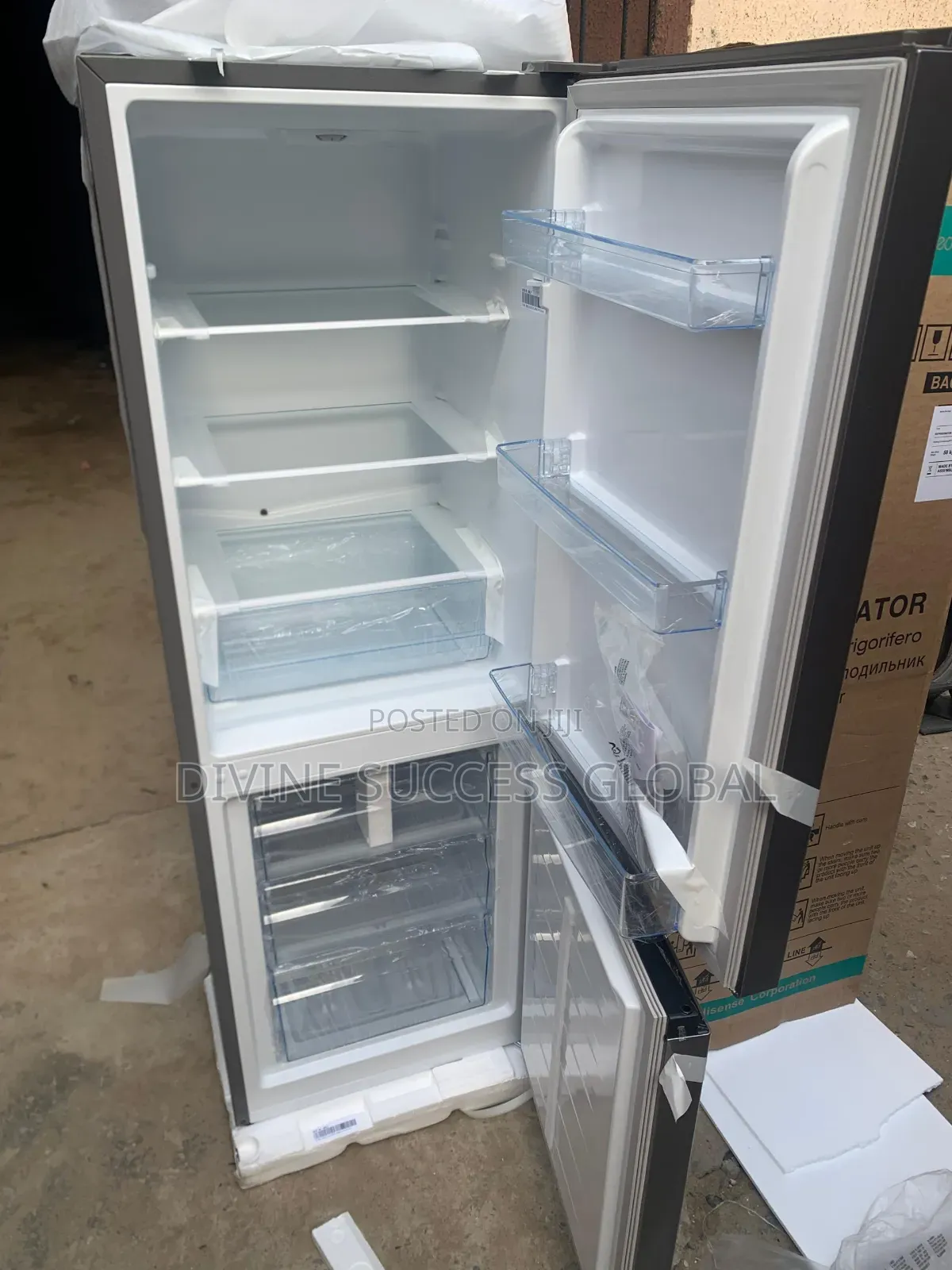 Hisense Ref 35dcb-Rd Double Door Refrigerator 264 Liters