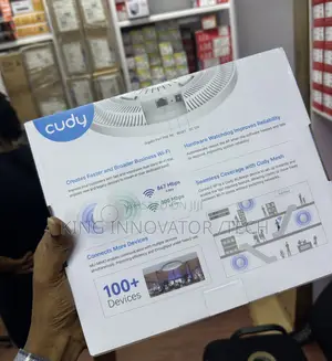 Cudy AP1300 AC1200 Dual-Band Gigabit Ceiling-Mount Access Point.