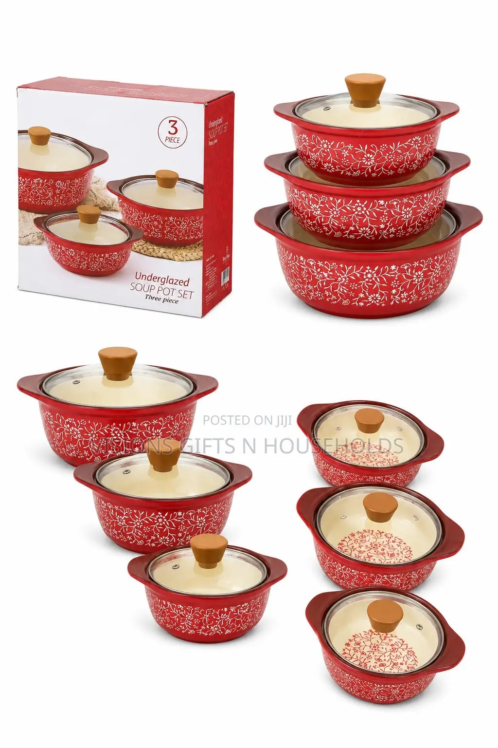 Ceramic Dish Pot Set