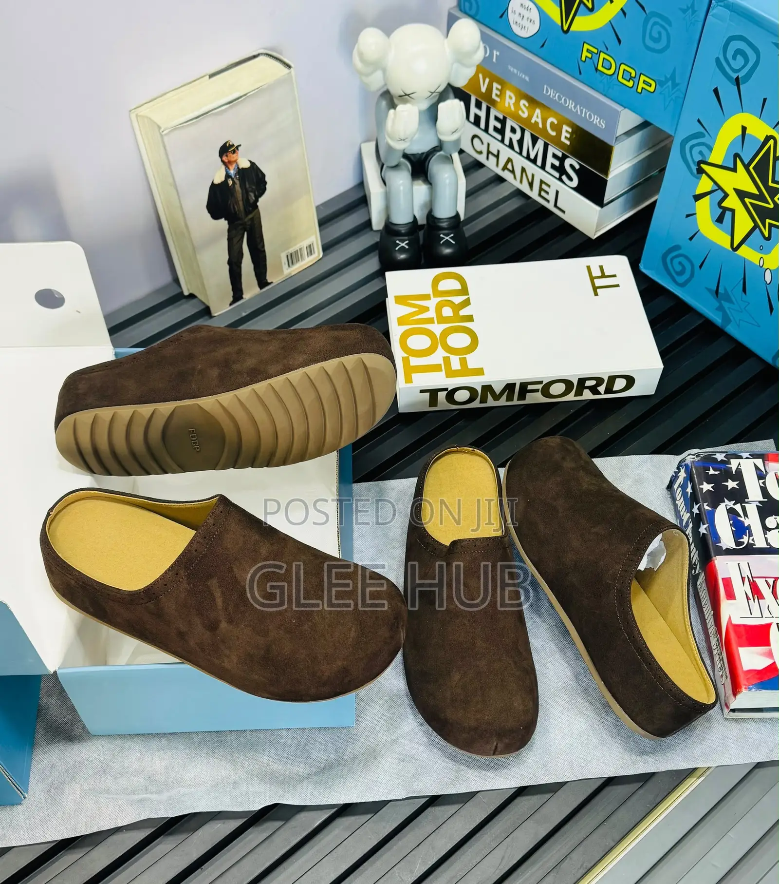 FDCP Suede Stock Clogs