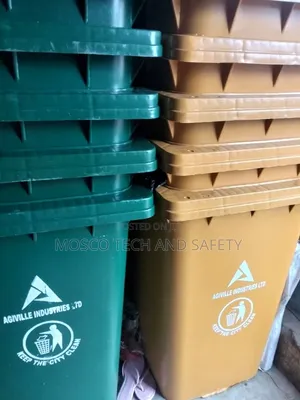 Agiville Industries 240-Liter Plastic Waste Bin
