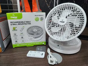 IWIN Rechargeable Wall Table Fan _ 120° Swing