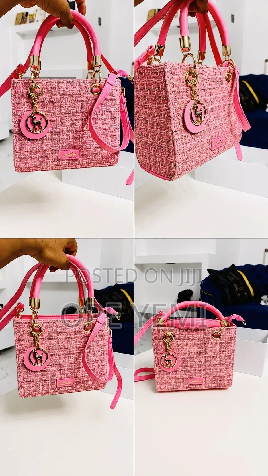 Mini Plaid Pattern Fashionable Shoulder Bag