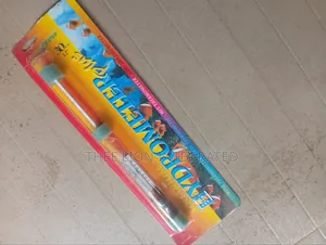 Living Sea 30cm Glass Floating Aquarium Hydrometer Thermometer