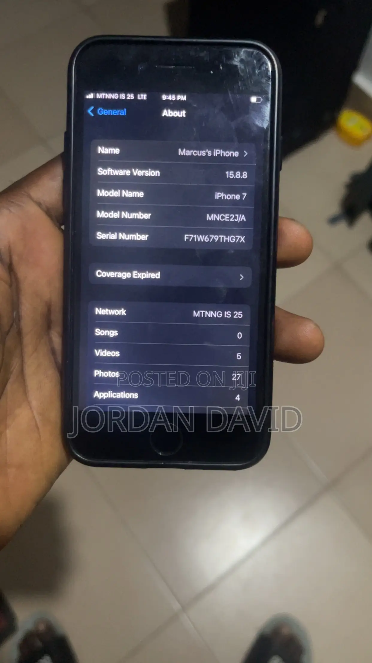 Apple iPhone 7 32 GB Black