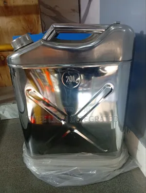 20L Premium Stainless Steel Jerry Can / Fuel Water Drum
