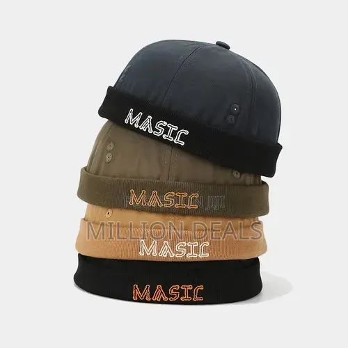 Round Classic Stylish Men's Brimless Hat