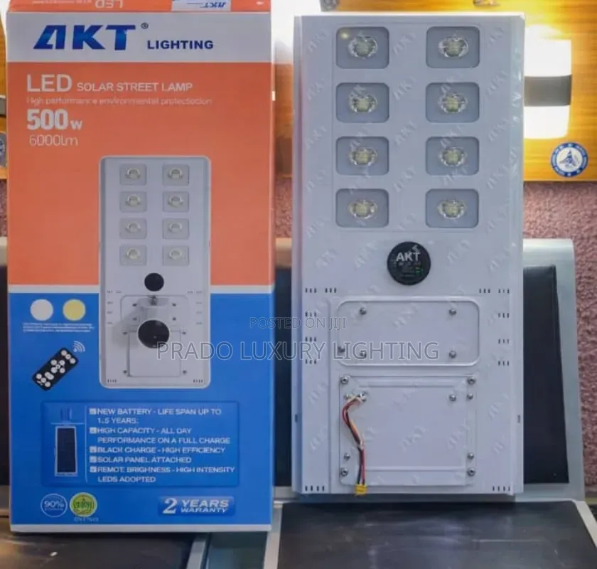 Akt 500w Solar Steel Light