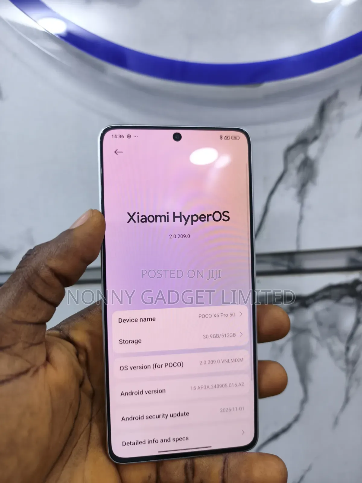 Xiaomi Poco X6 Pro 512 GB Gray