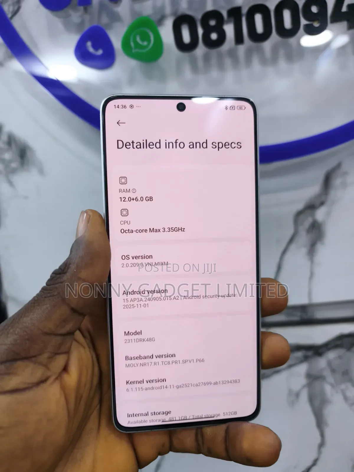 Xiaomi Poco X6 Pro 512 GB Gray