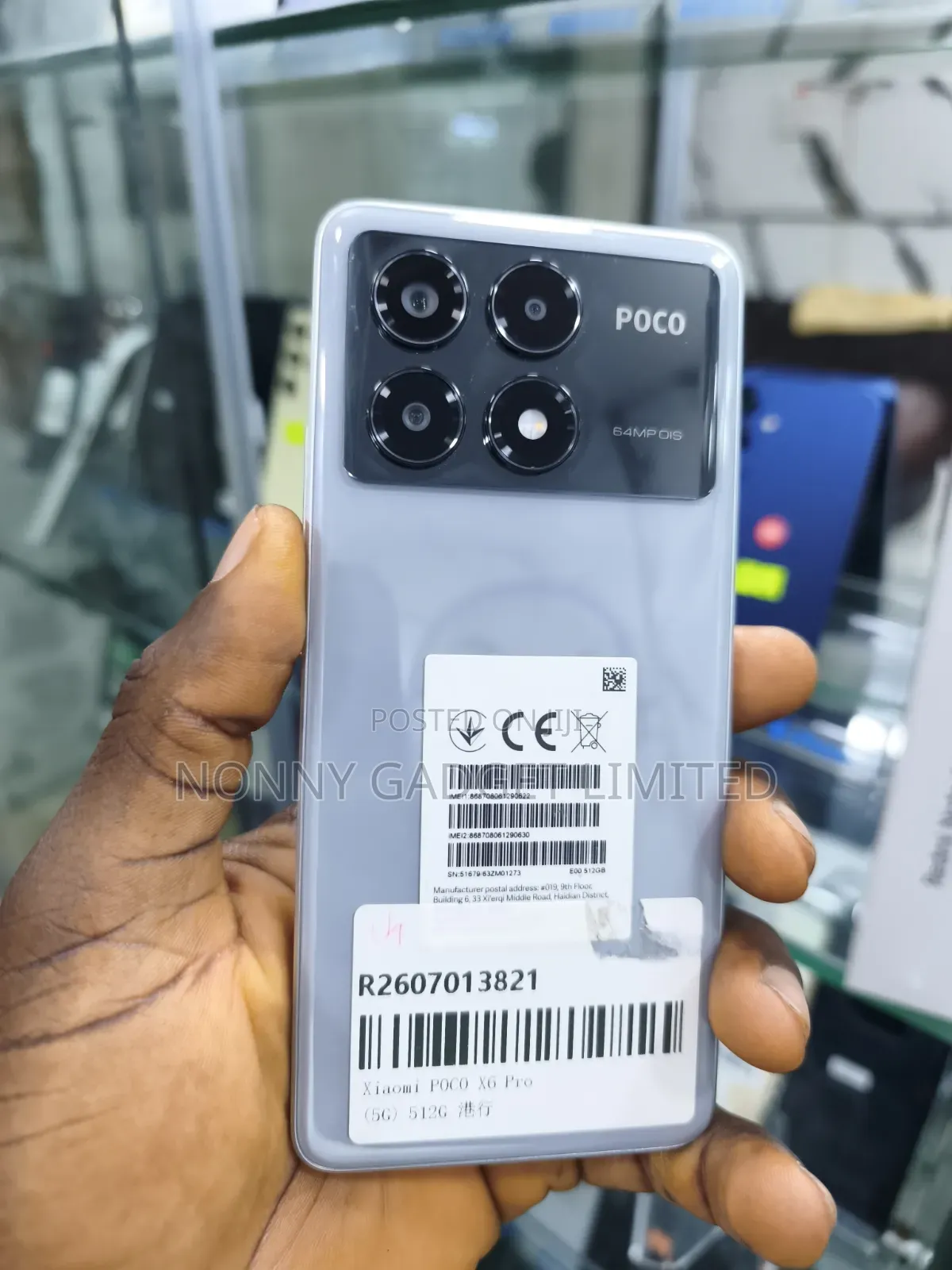 Xiaomi Poco X6 Pro 512 GB Gray