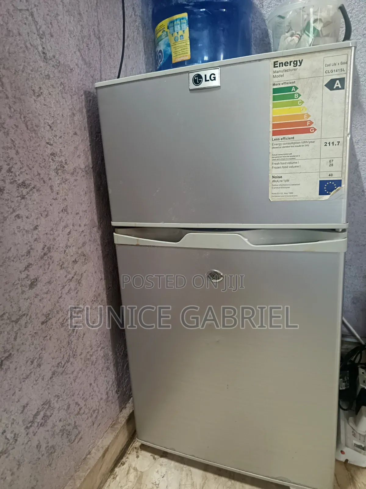 LG Double Door Table Top Refrigerator