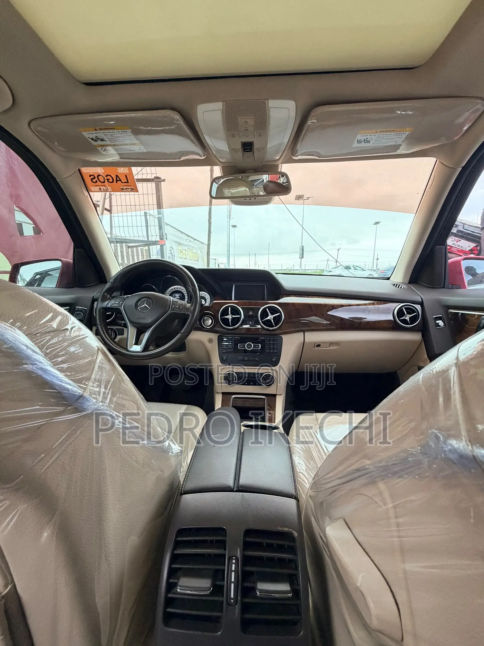 Mercedes-Benz GLK-Class 2015 Maroon