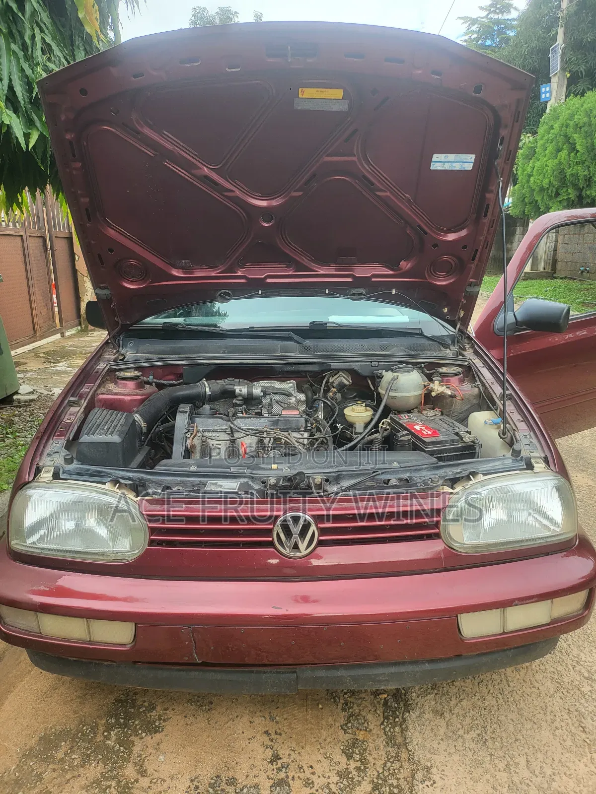 Volkswagen Golf 1998 Red