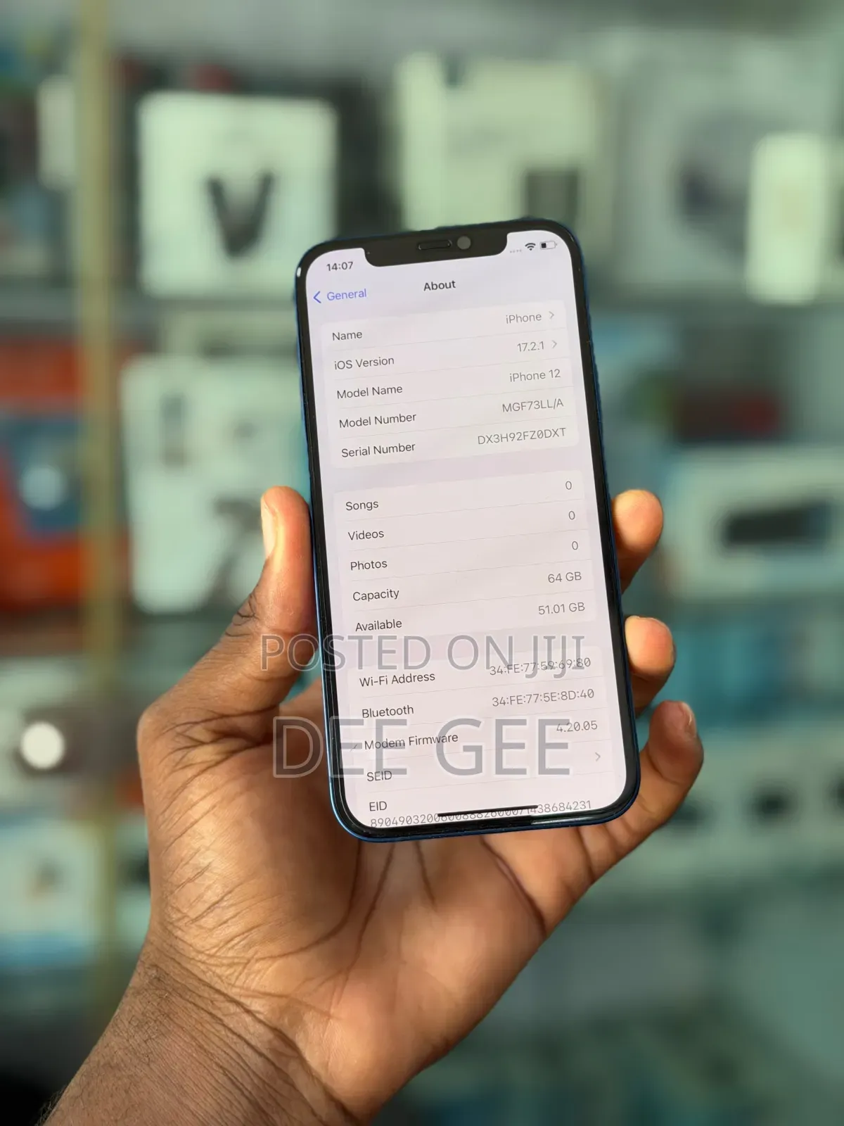 Apple iPhone 12 64 GB Blue