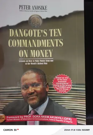 Dangote's Ten Commandments on Money