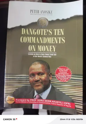 Dangote's Ten Commandments on Money