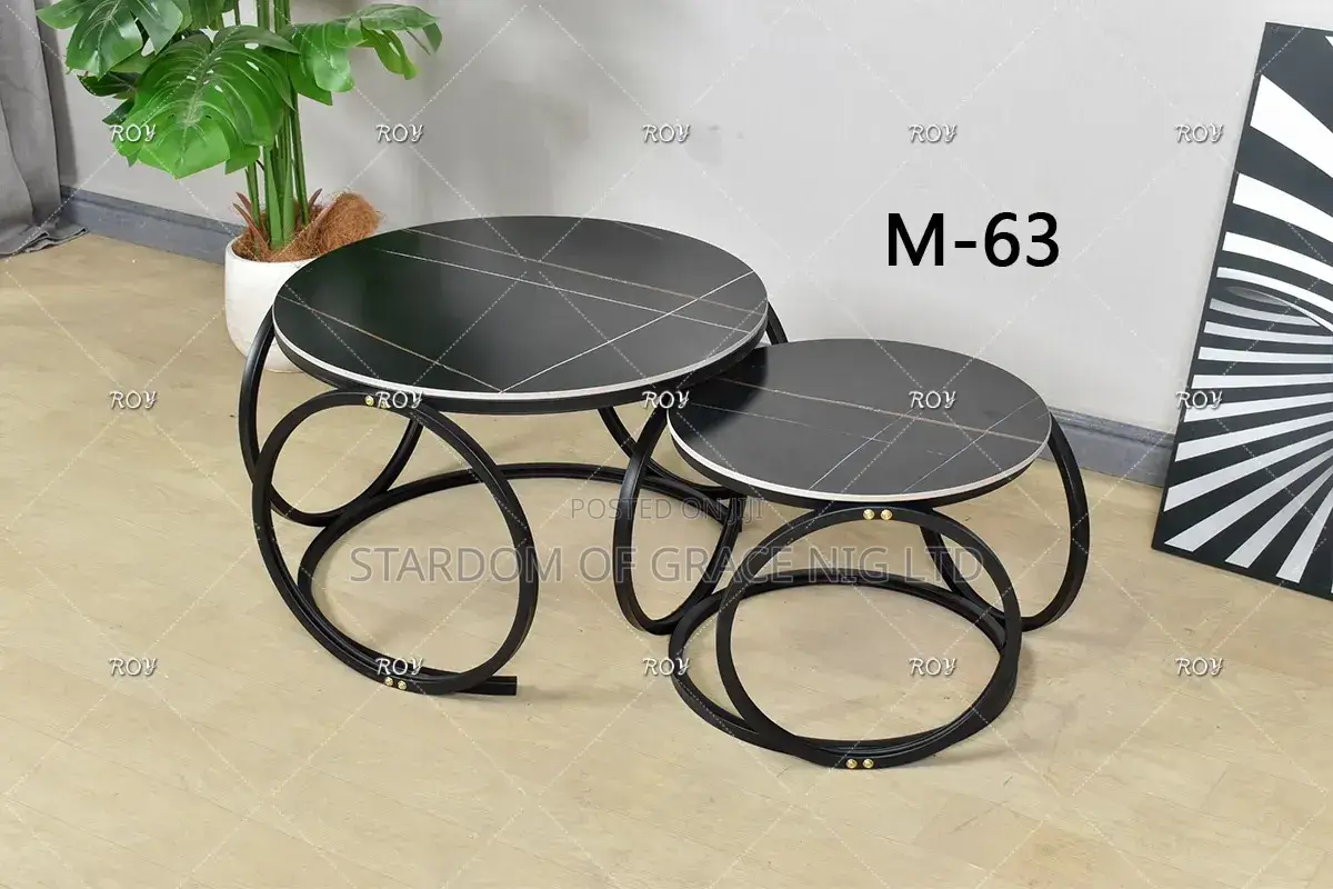 Marble Top 2in1 Center Table