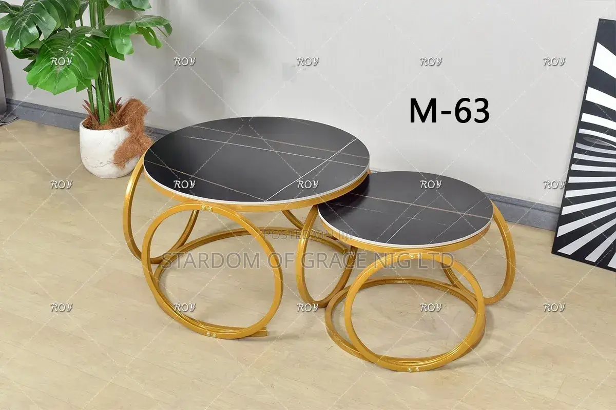 Marble Top 2in1 Center Table
