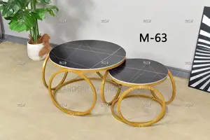 Marble Top 2in1 Center Table