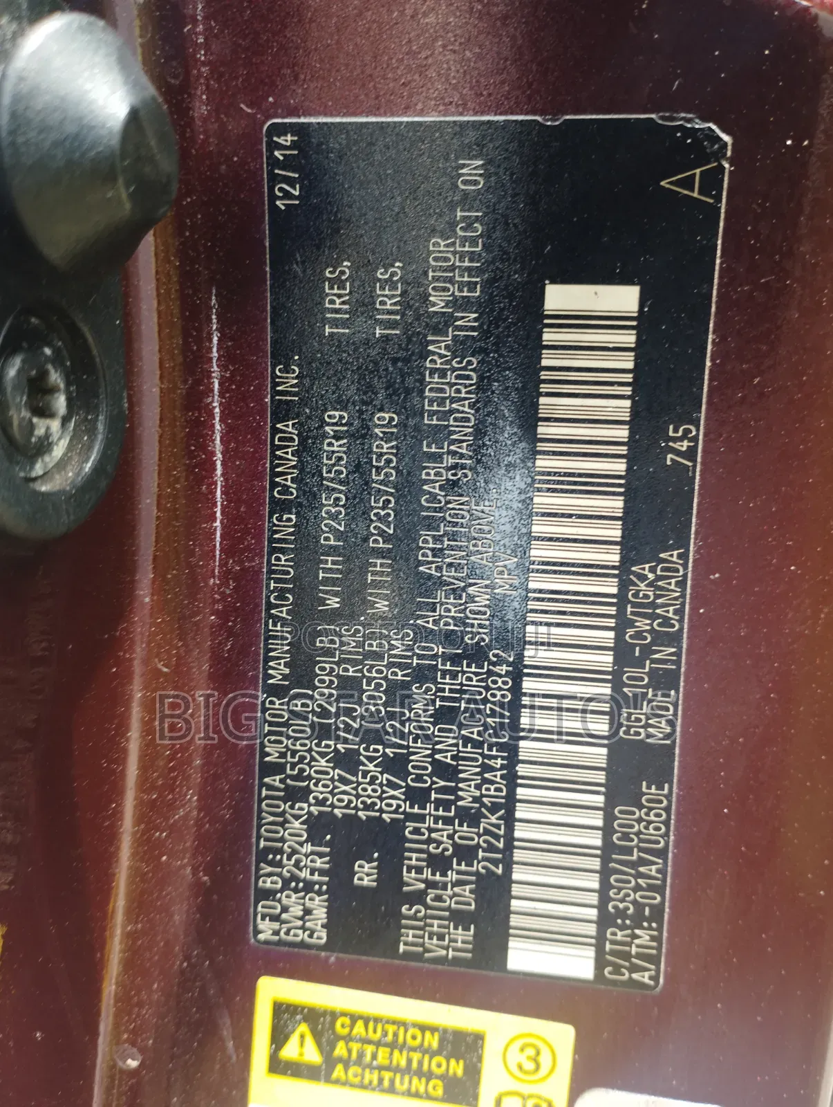 Lexus RX 2015 Brown