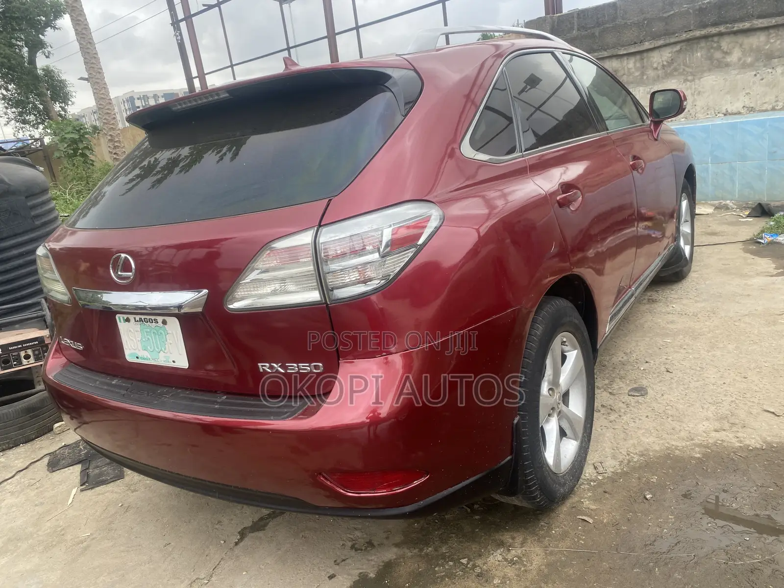Lexus RX 2010 Red