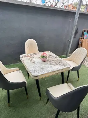 Higher Marble Dinning of Four