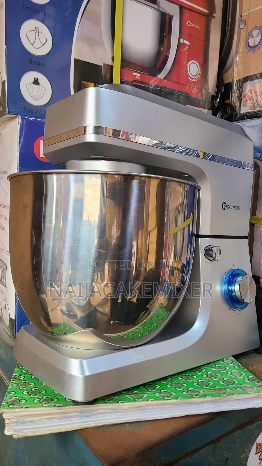 Brand New 10 Litres Rohnson Cake Mixer