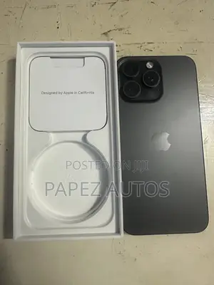 Apple iPhone 15 Pro Max 256 GB Black