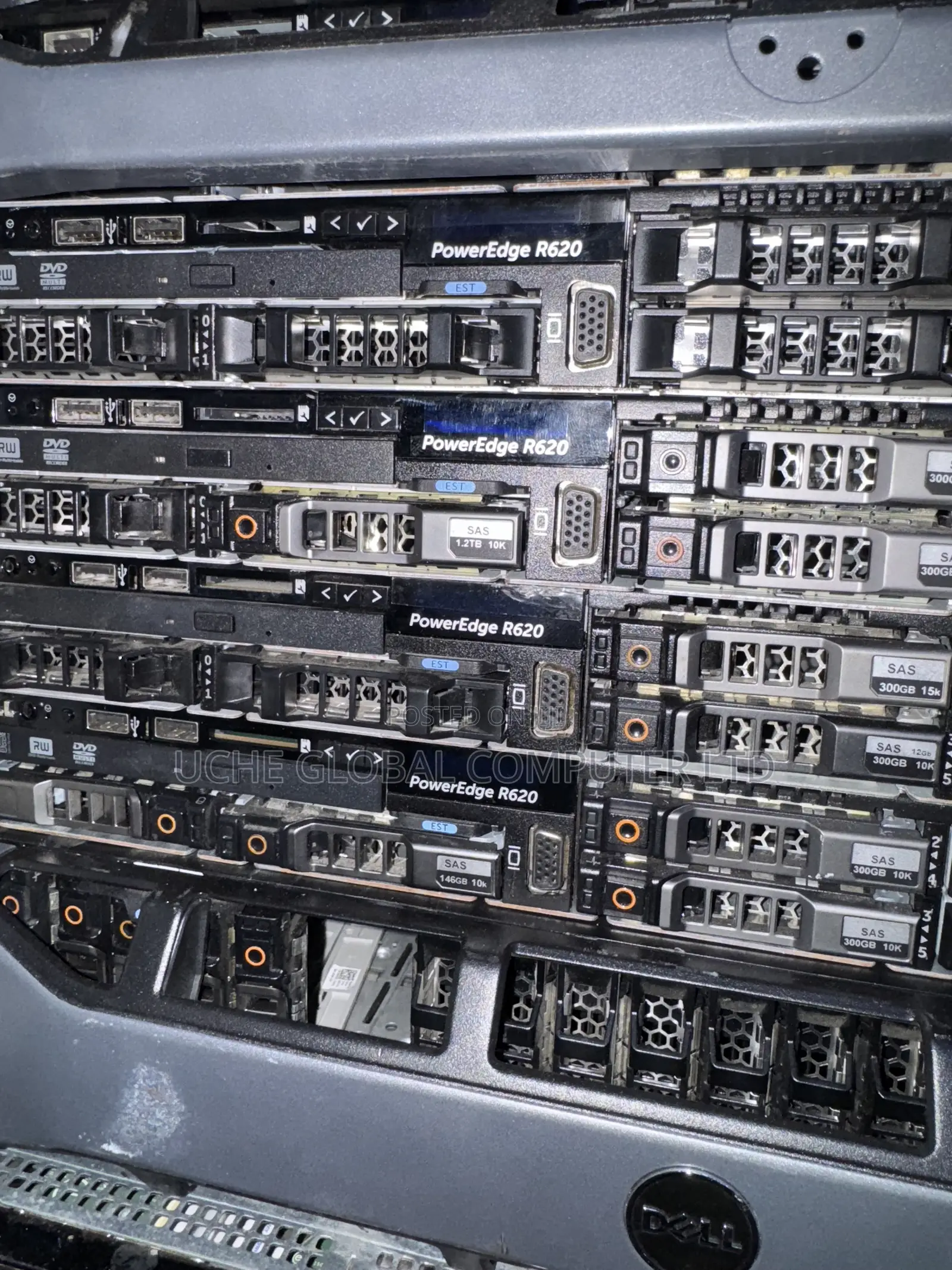 Server Dell PowerEdge R620 64GB Intel Xeon HDD 2T