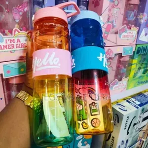 Transparent Hello Bottle (1000ml)