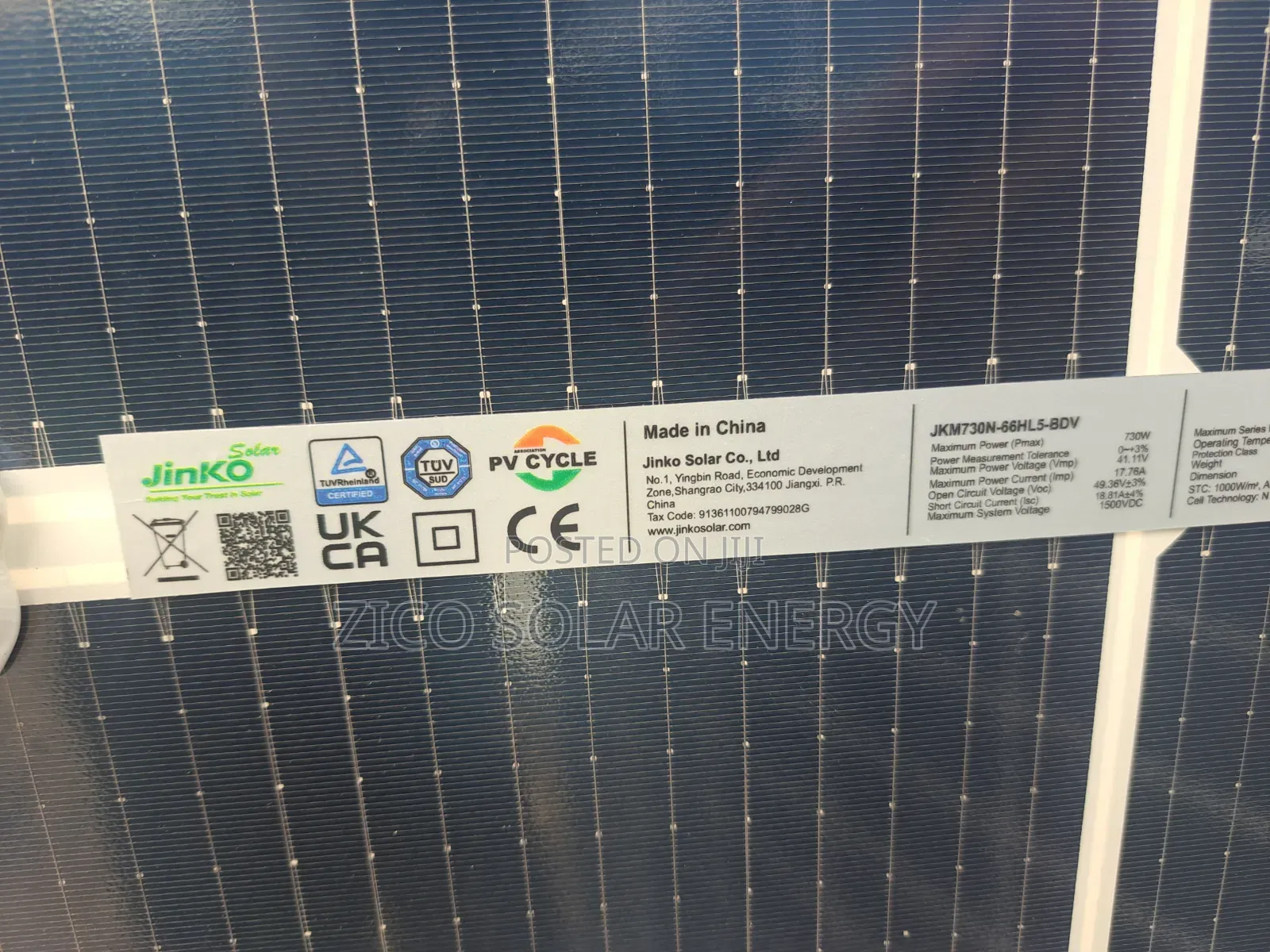 600w Solar Panel