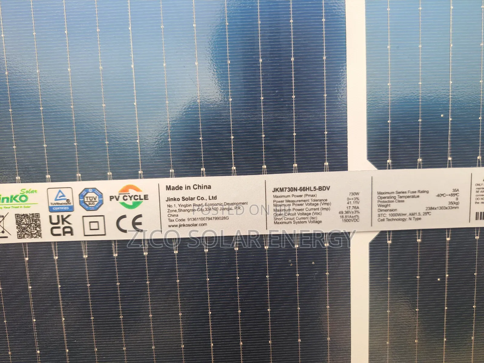 650w Mono Solar Panel