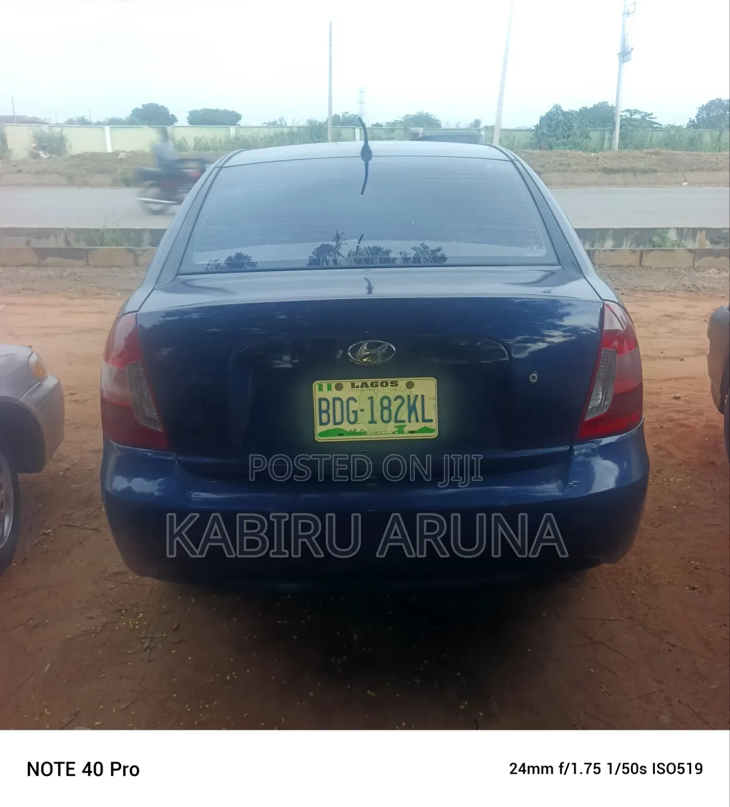 Hyundai Accent 2004 Blue