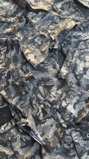 Trendy Camo Cargo Bumshort With Eyelets - Ladies Short Ughelli