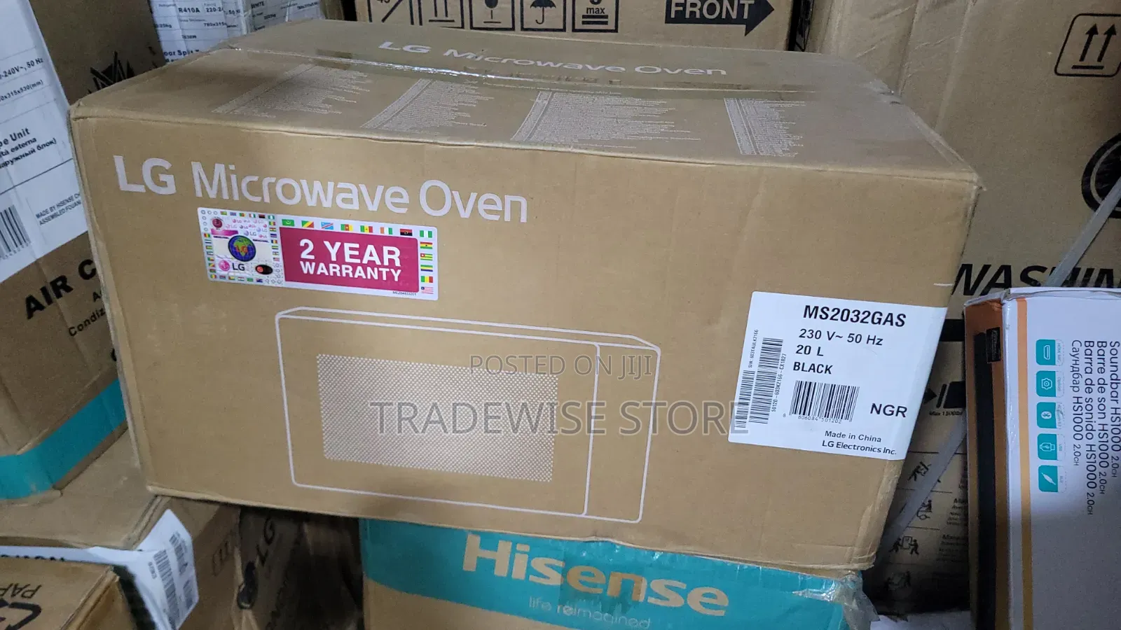 LG Microwave 20l 1050w (Ms2032)