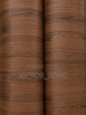 Oak Wood Thick Vinyl Carpet
