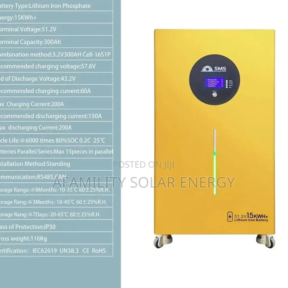 15kwh Battery SMS