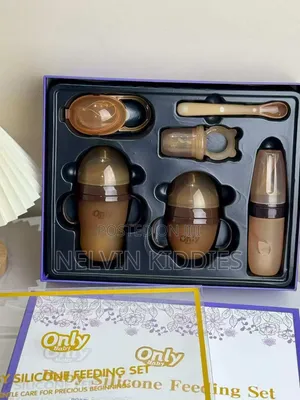 Only Baby Silicon Feeding Bottles Set