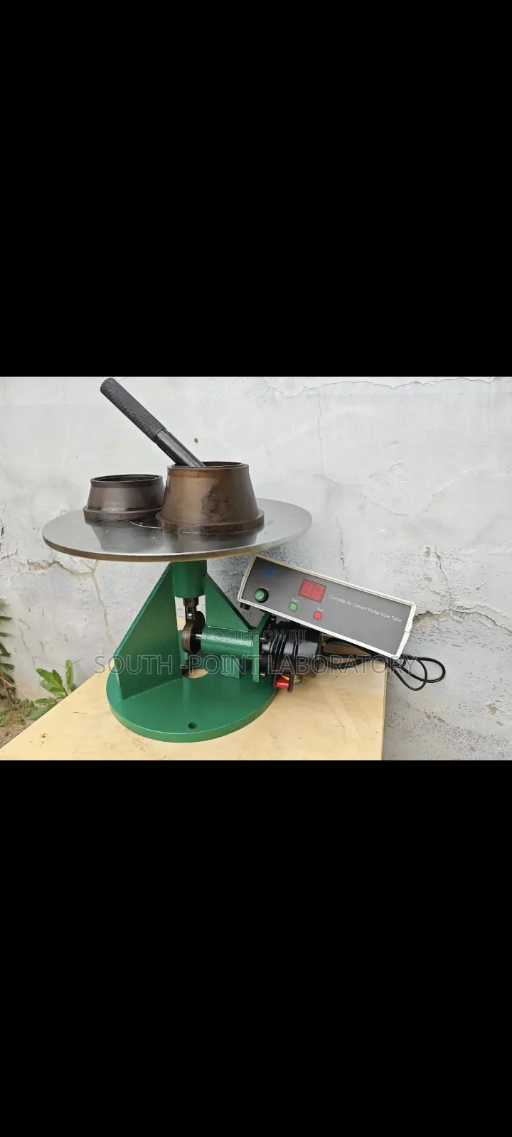 Cement Motor Flow Table