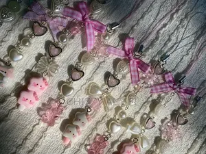 Beaded Phone Charm / Cute Phone Strap