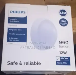 Philips Essential Bright Bulk Head 12w