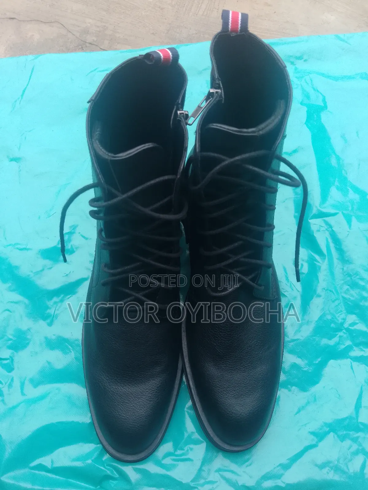 Black Leather Pier One Shoe