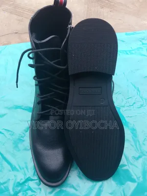 Black Leather Pier One Shoe